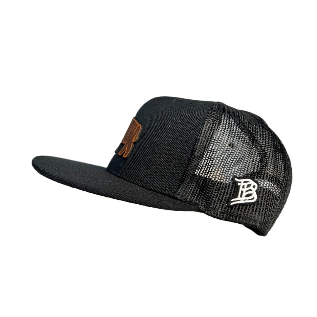 Bison Flat-Billed Trucker Hat