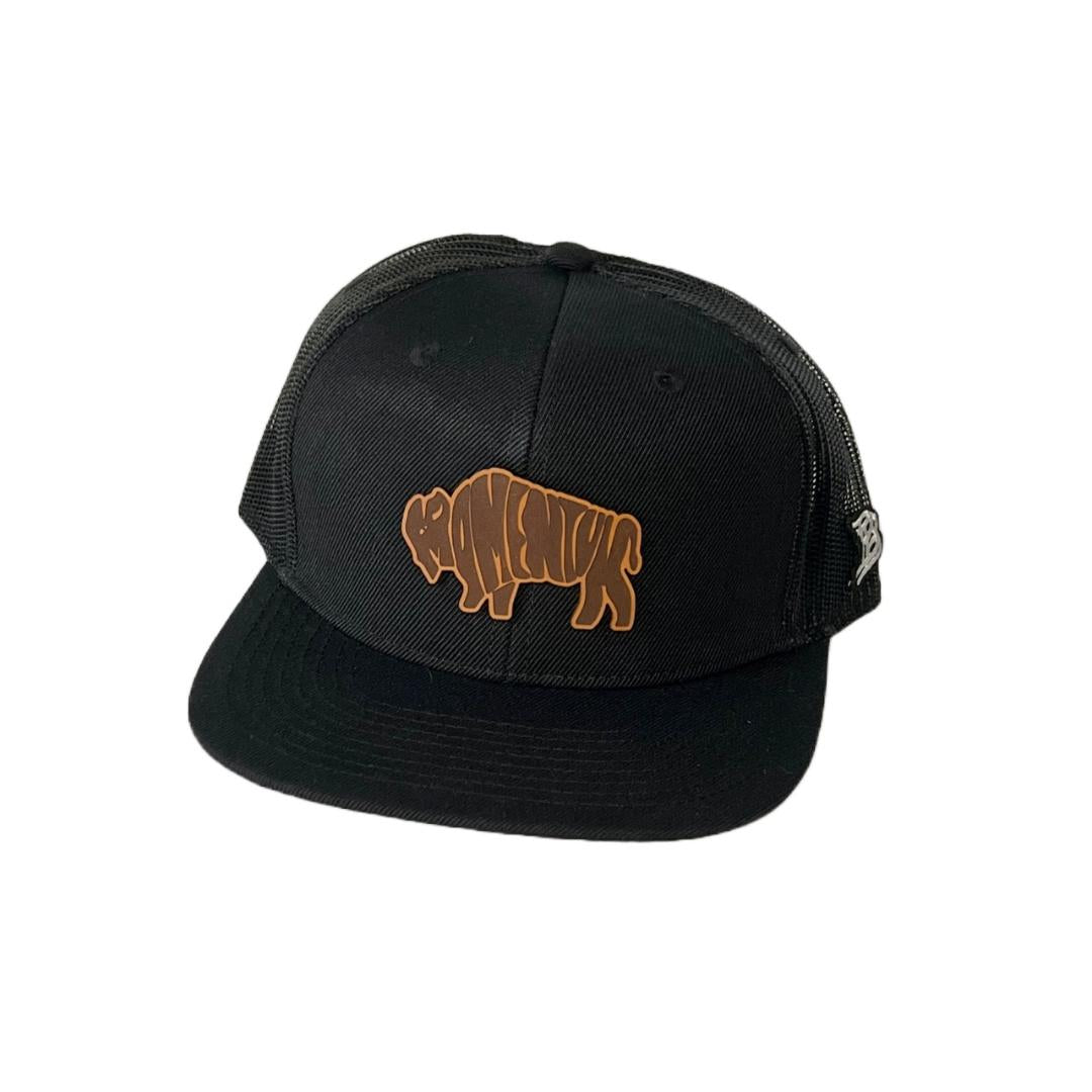 Bison Flat-Billed Trucker Hat